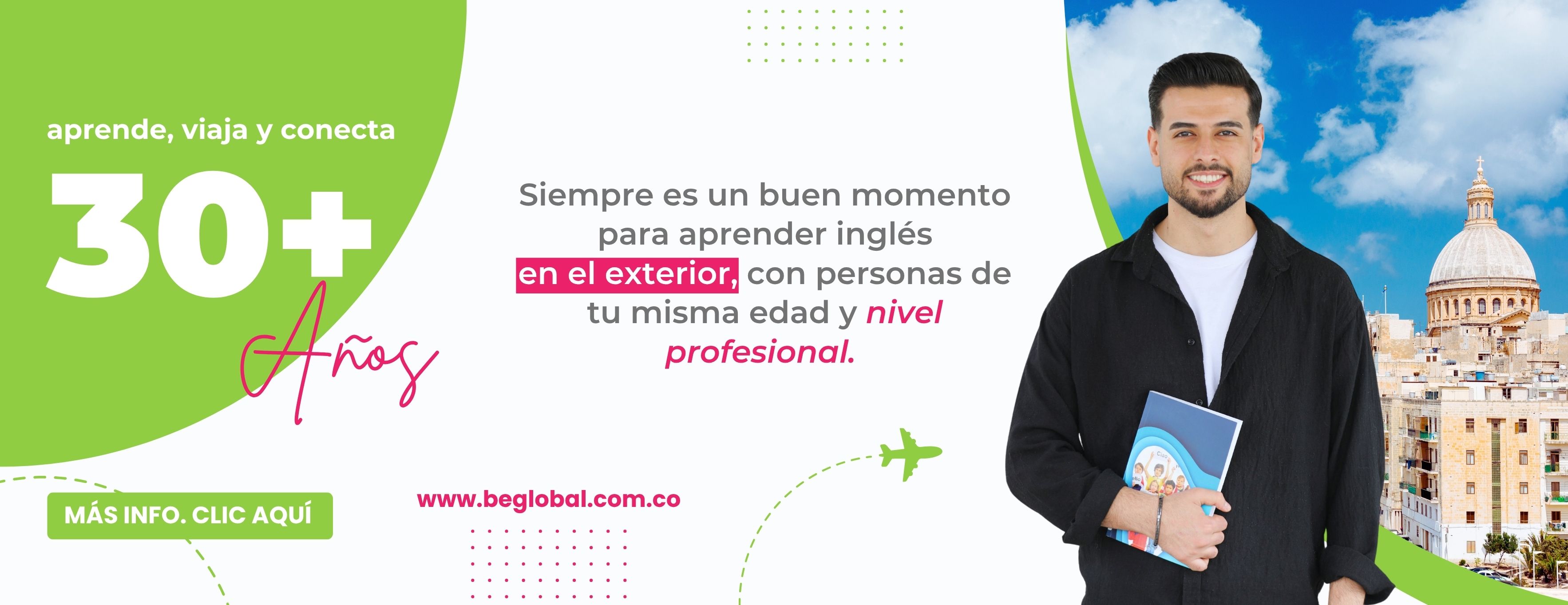 programa ingles 30 Be Global Estudios en el